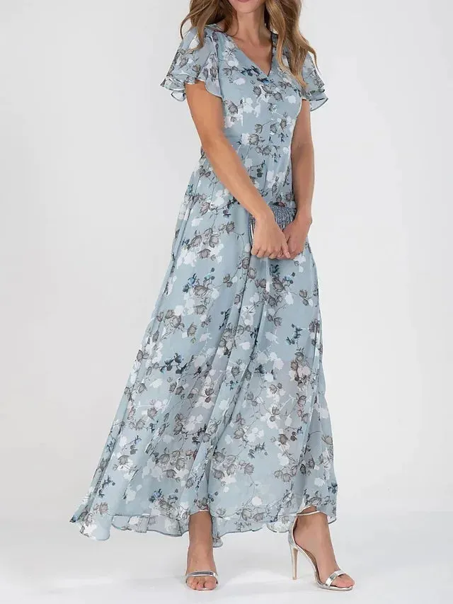 ChicAura™ | Women's Midi Dress | Lightweight Fabric, Flattering Fit & Versatile Style