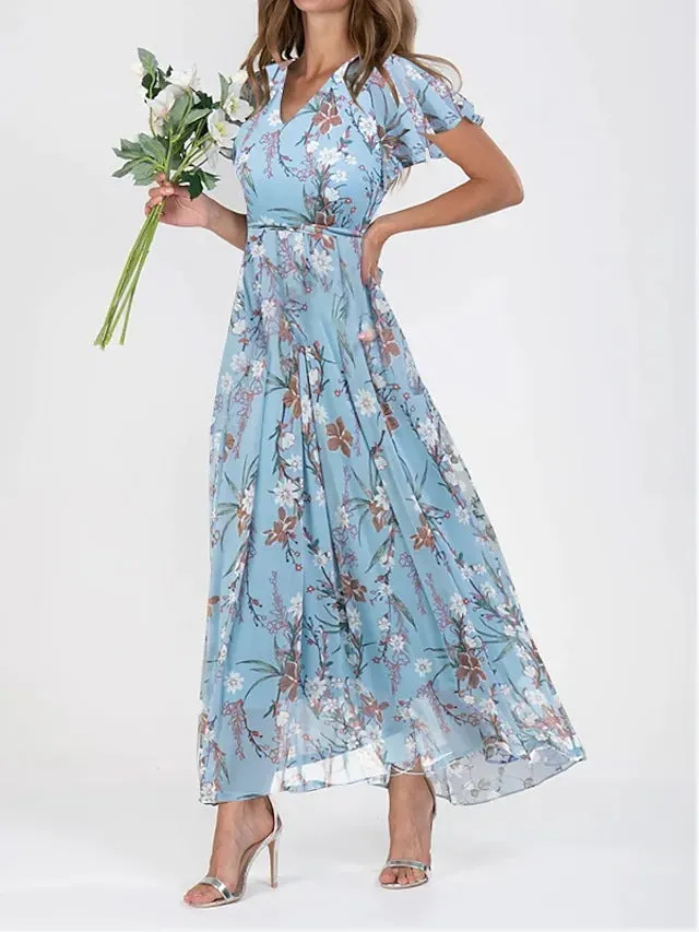ChicAura™ | Women's Midi Dress | Lightweight Fabric, Flattering Fit & Versatile Style