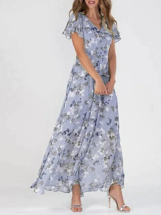 ChicAura™ | Women's Midi Dress | Lightweight Fabric, Flattering Fit & Versatile Style