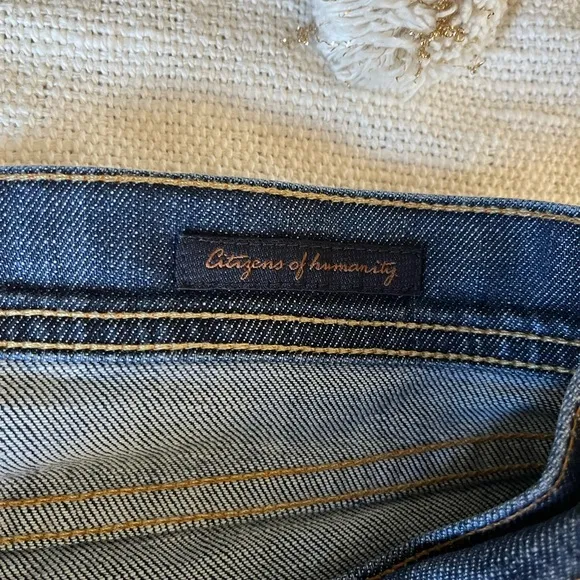 Citizens of Humanity Ava #142 low waist stretchstraight leg blue jeans size 29
