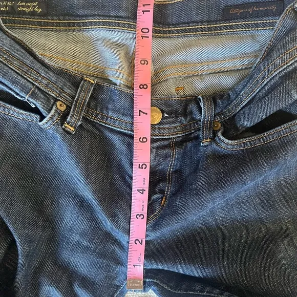 Citizens of Humanity Ava #142 low waist stretchstraight leg blue jeans size 29