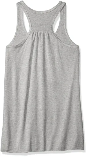 Clementine Women's Petite Plus Us Skull Printed Flowy Racerback Tank Top