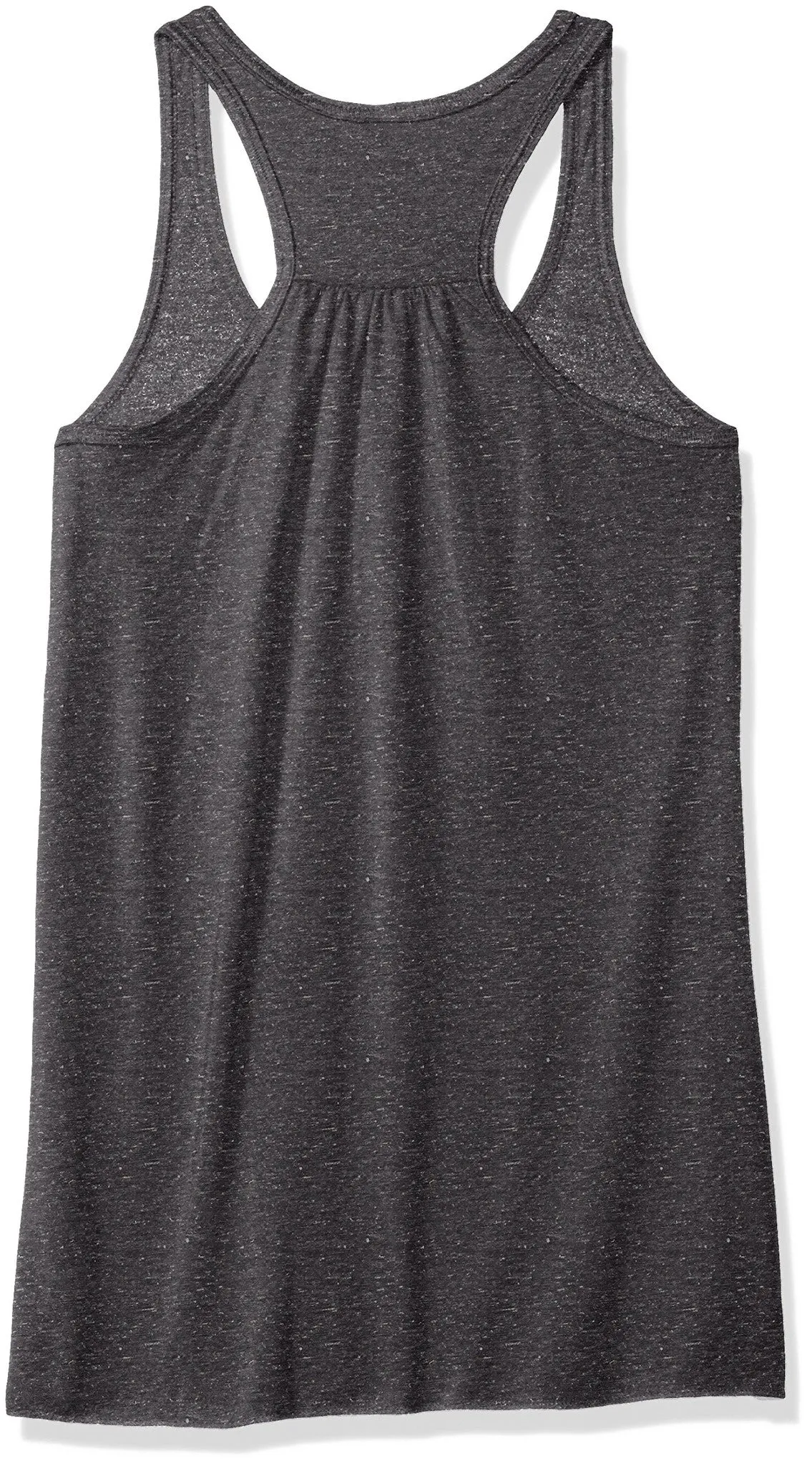 Clementine Women's Petite Plus Us Skull Printed Flowy Racerback Tank Top