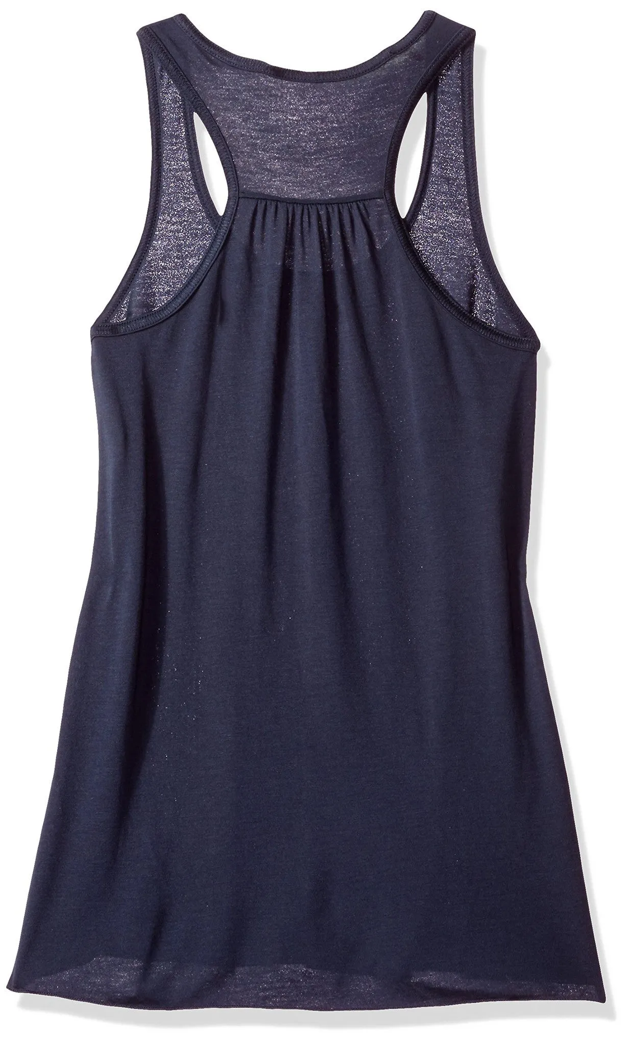 Clementine Women's Petite Plus Us Skull Printed Flowy Racerback Tank Top