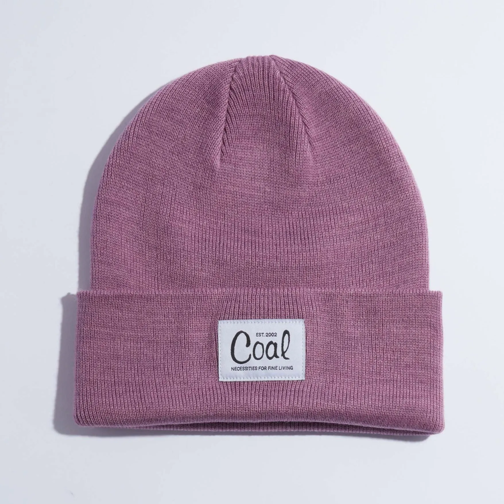 Coal The Mel Recycled Polylana Knit Beanie - Mauve
