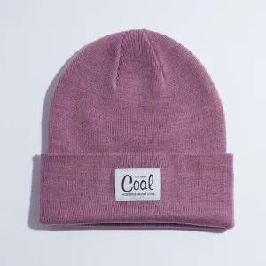 Coal The Mel Recycled Polylana Knit Beanie - Mauve