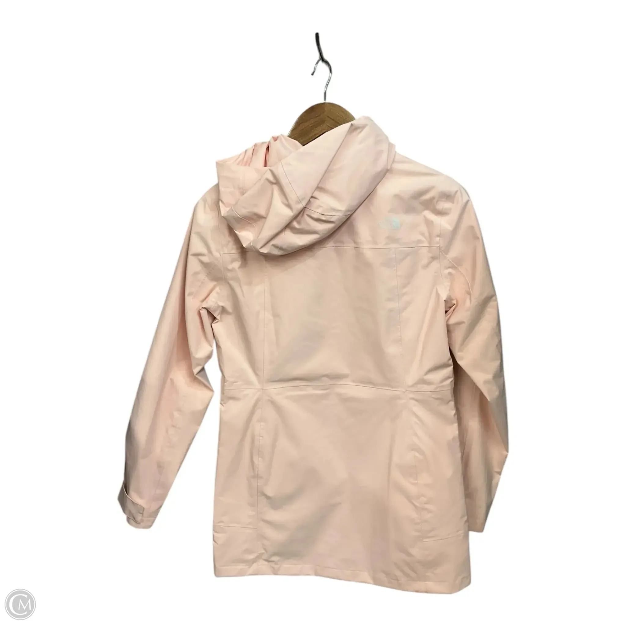Coat Raincoat By The North Face In Pink, Size: S