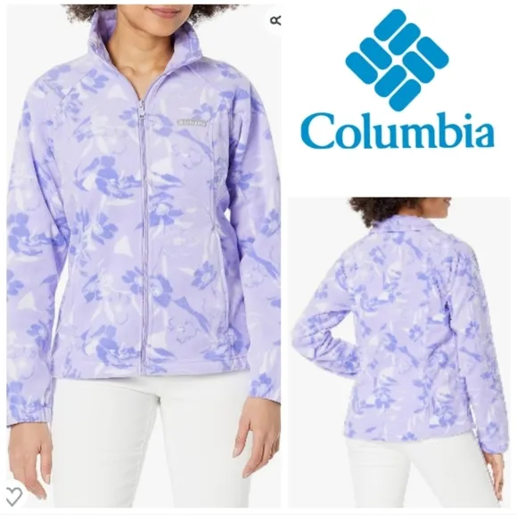 Columbia Women's Benton Springs Printed Full Zip. size 3X