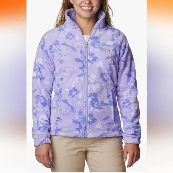 Columbia Women's Benton Springs Printed Full Zip. size 3X