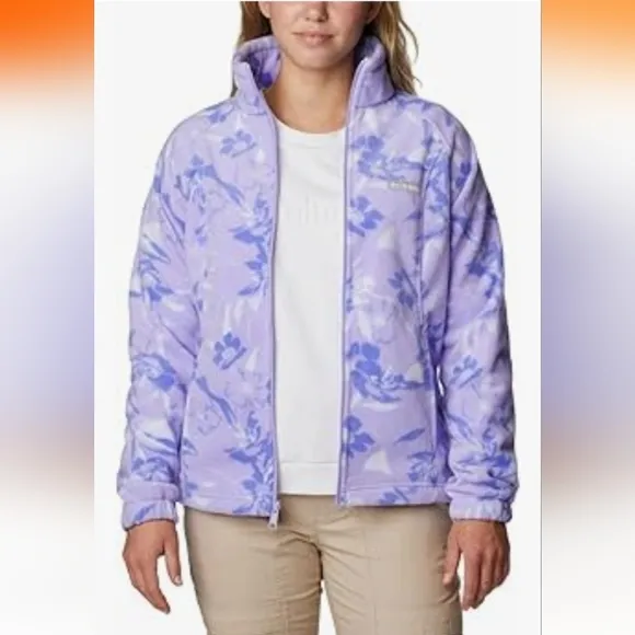 Columbia Women's Benton Springs Printed Full Zip. size 3X