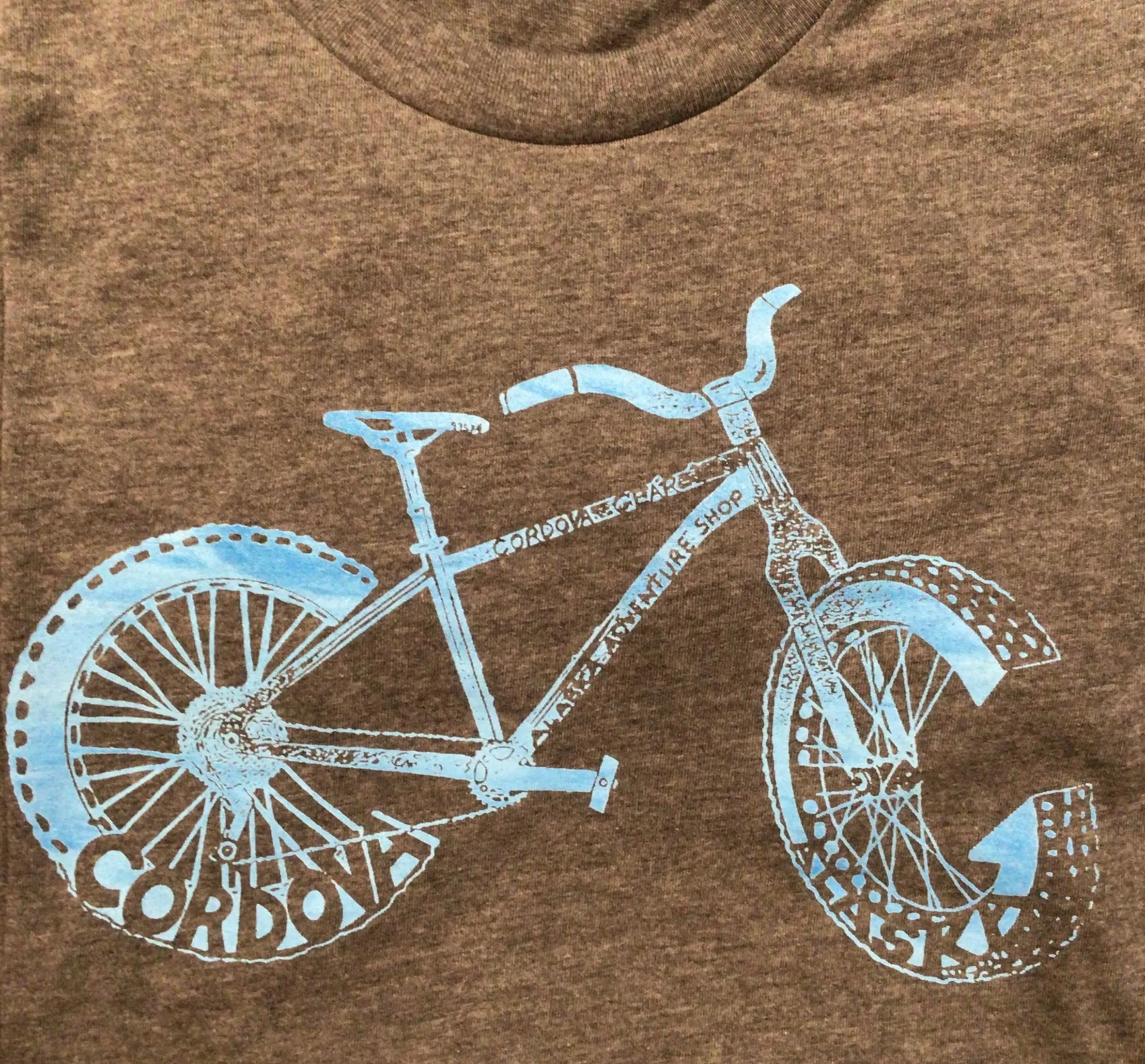 Cordova Alaska Bicycle Short Sleeve T-Shirt