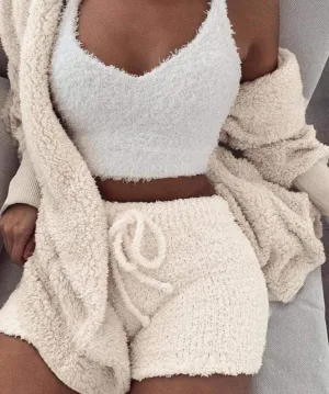Cozy Luxe™ | Women's Cozy Plush Knit Set | Soft Fabric, Relaxed Fit & Stylish Design