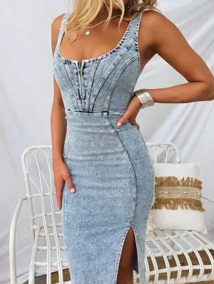 Cristina® | Trendy Denim Dresses