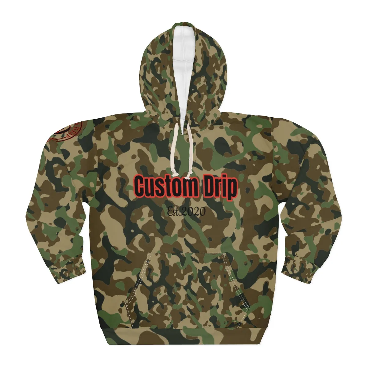 Custom Drip Camp Pullover Hoodie