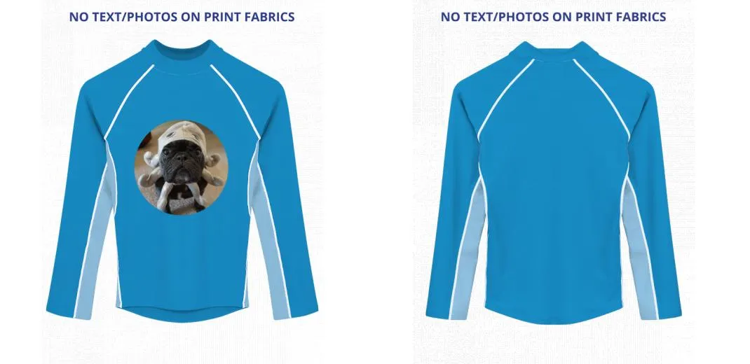 Custom Rash Guard (Kids, Women, Men) Long Sleeve