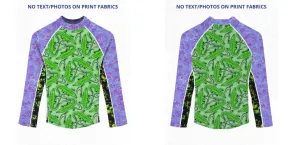 Custom Rash Guard (Kids, Women, Men) Long Sleeve