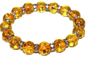 Dandelion Yellow Sparkle Bracelet