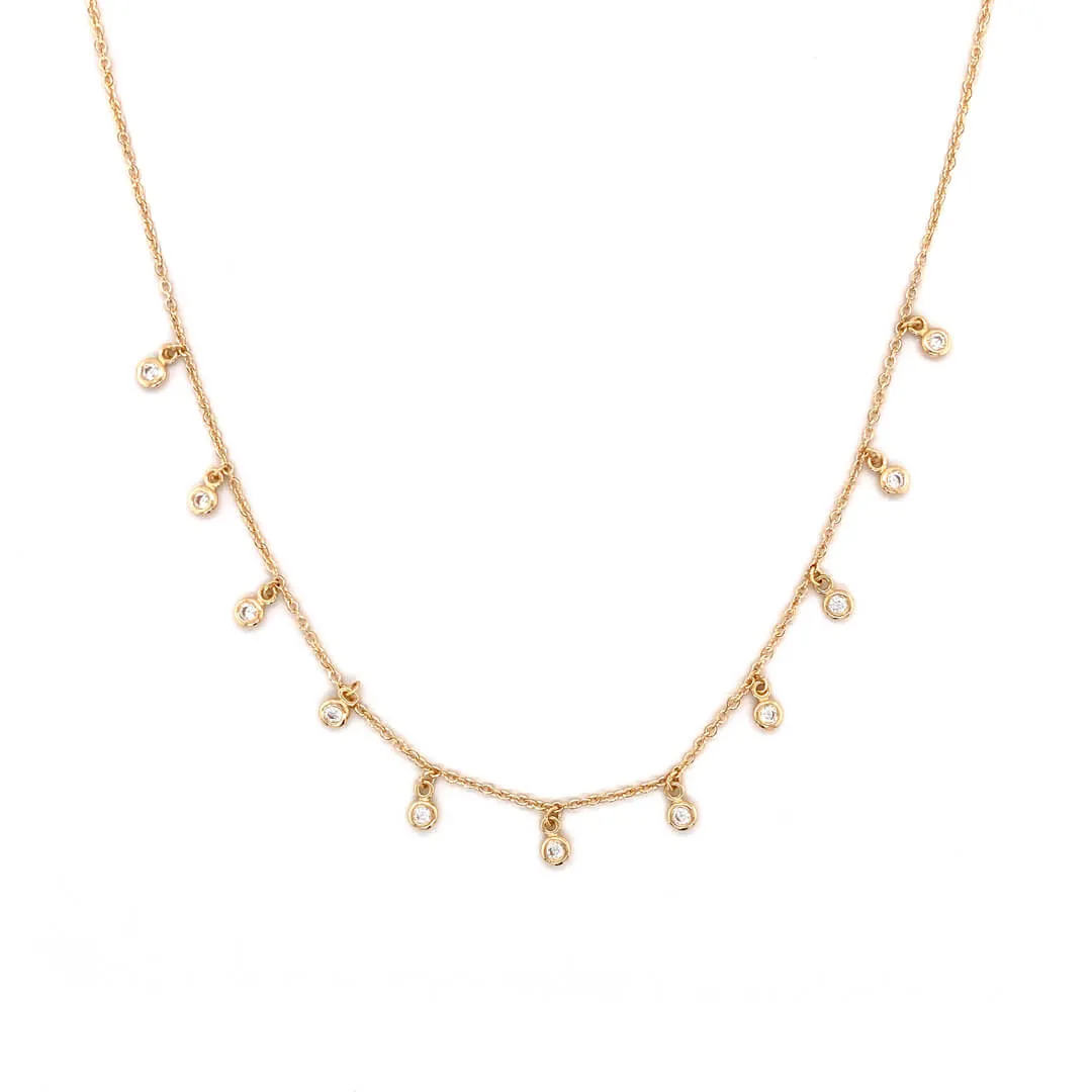 Dew Drop Dangle Necklace