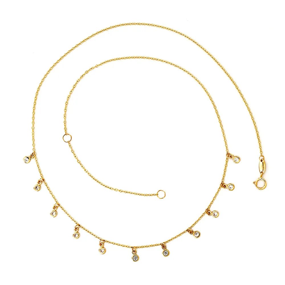 Dew Drop Dangle Necklace