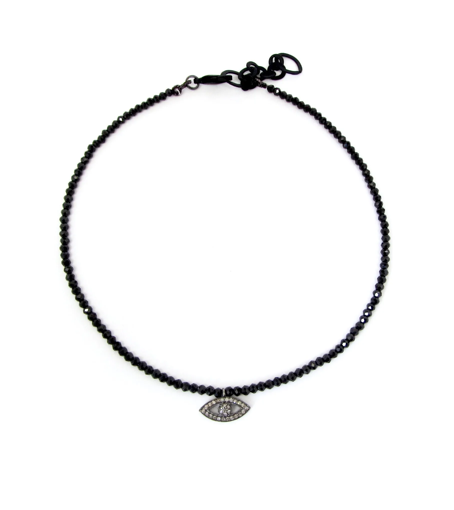 Diamond Evil Eye Necklace