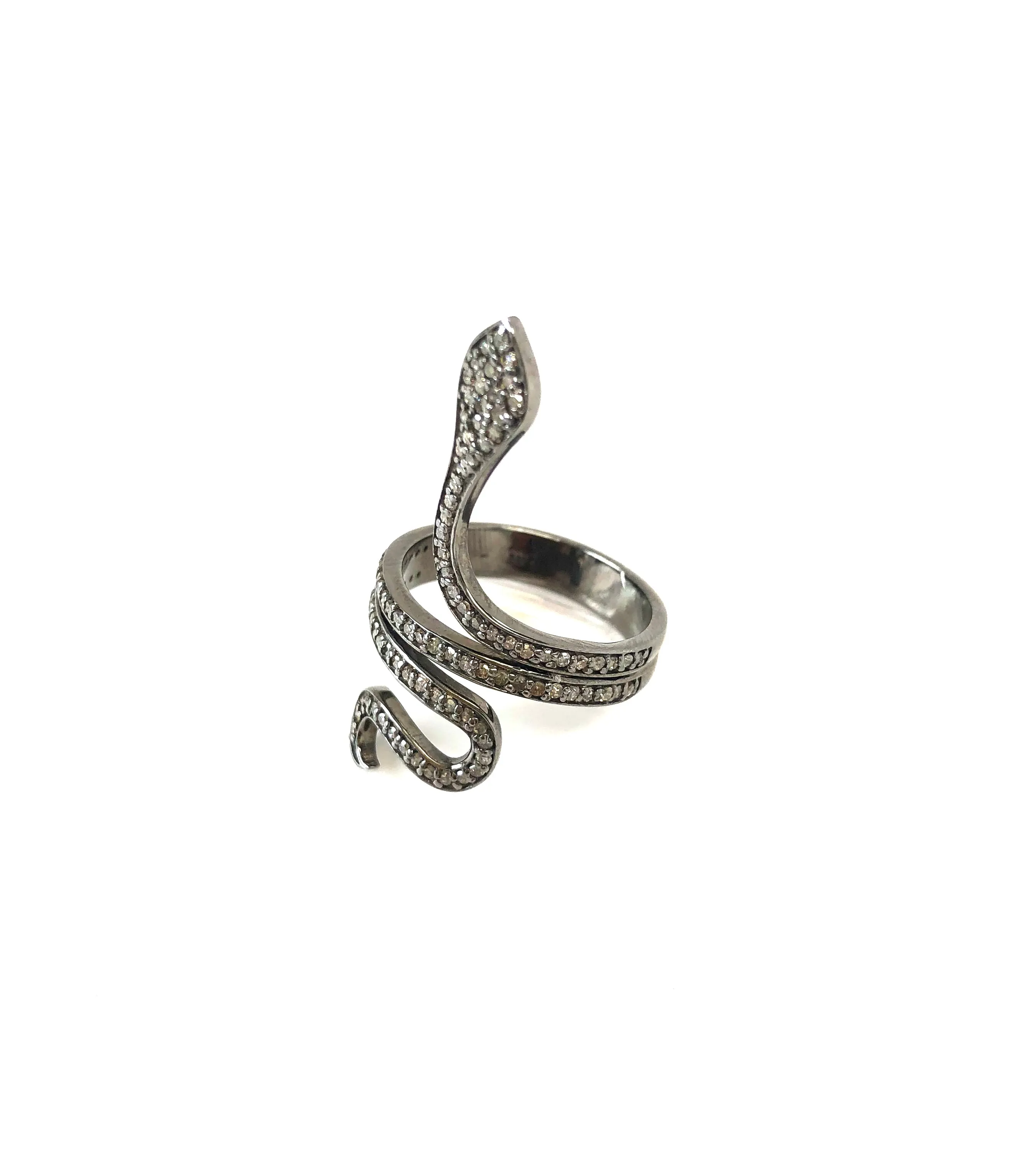 Diamond Snake Ring