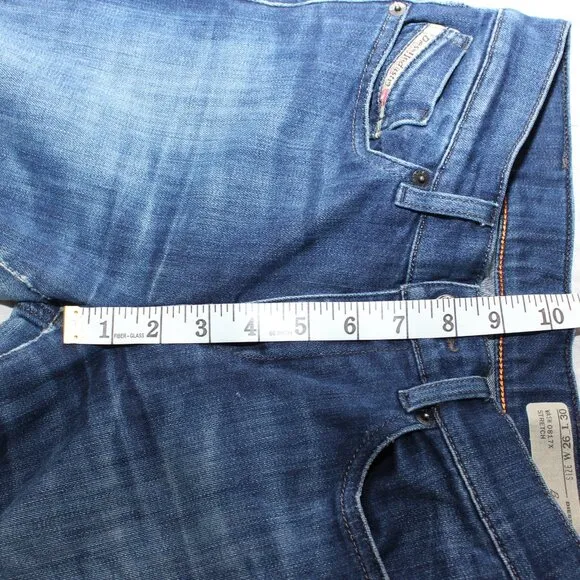 Diesel Womens Bootzee-St Jeans 0817X Size 26X30 Regular Slim Bootcut Stretch