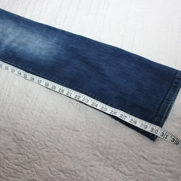 Diesel Womens Bootzee-St Jeans 0817X Size 26X30 Regular Slim Bootcut Stretch