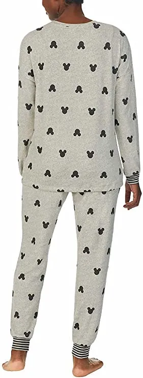 Disney Womens 2 Piece Cozy Pajama Set