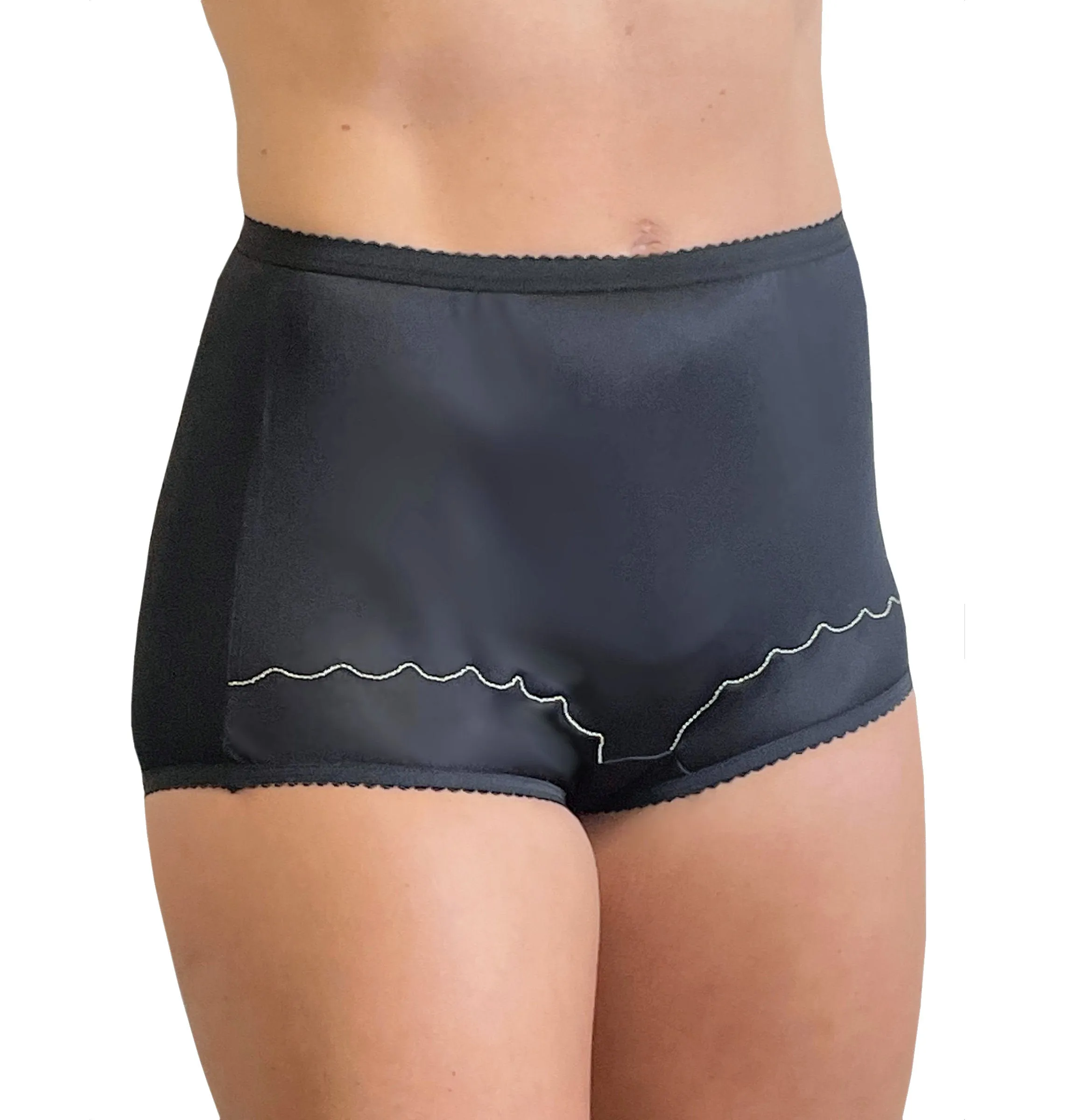 Dixie Belle Underwear Women's Nylon Full Brief Panties 3 Pack 719