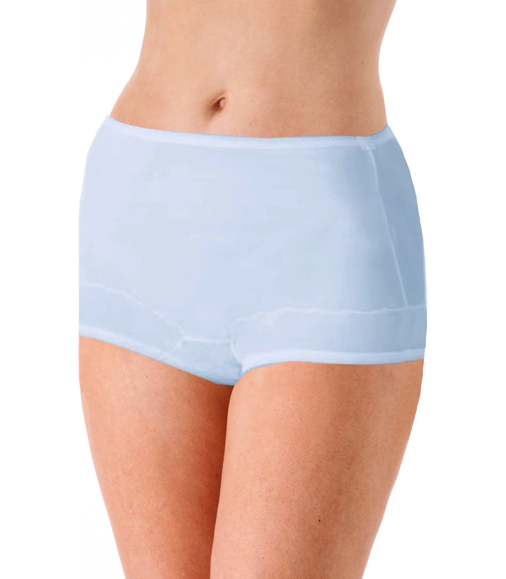 Dixie Belle Underwear Women's Nylon Full Brief Panties 3 Pack 719