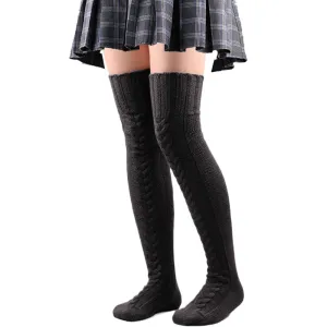 Double Needle Tall Socks