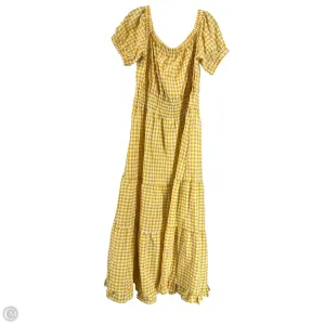 Dress Casual Maxi By Clothes Mentor In Checkered Pattern, Size: 2x