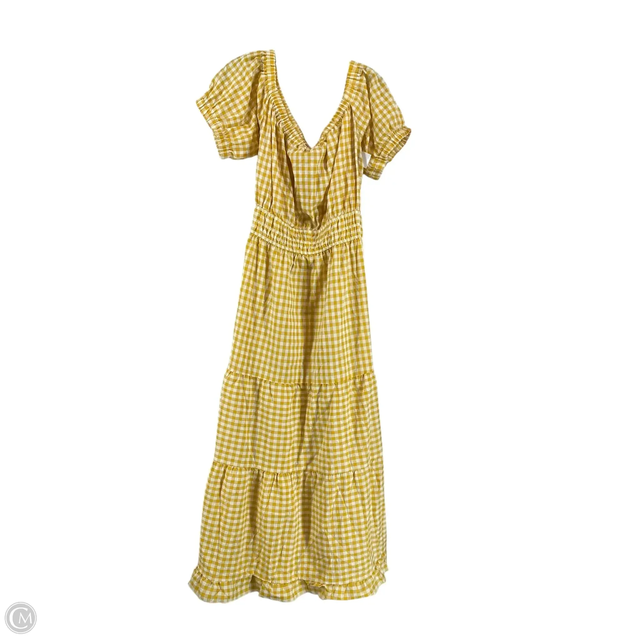 Dress Casual Maxi By Clothes Mentor In Checkered Pattern, Size: 2x