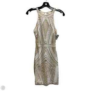 Dress Casual Midi By Lulus In Beige, Size: Xs