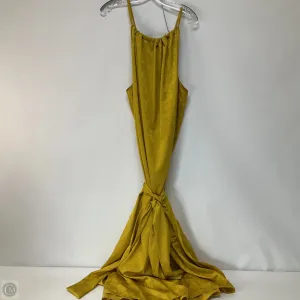 Dress Party Long By Cmb In Yellow, Size: 2x