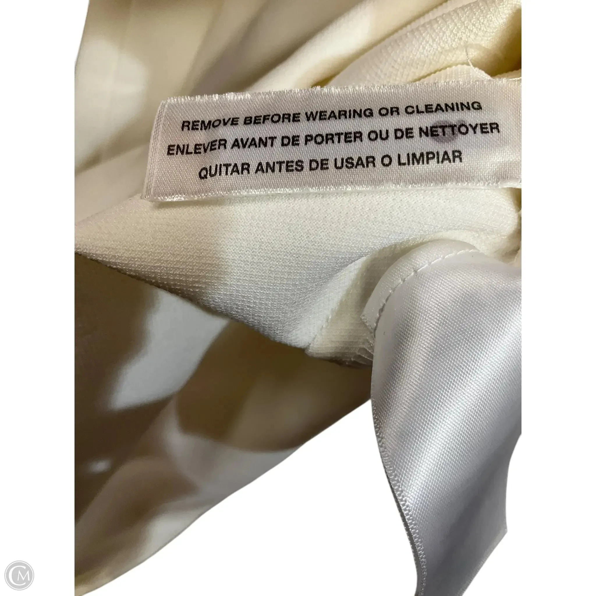 Dress Party Midi By Michael By Michael Kors In Cream, Size: Xs