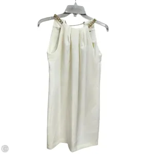 Dress Party Midi By Michael By Michael Kors In Cream, Size: Xs