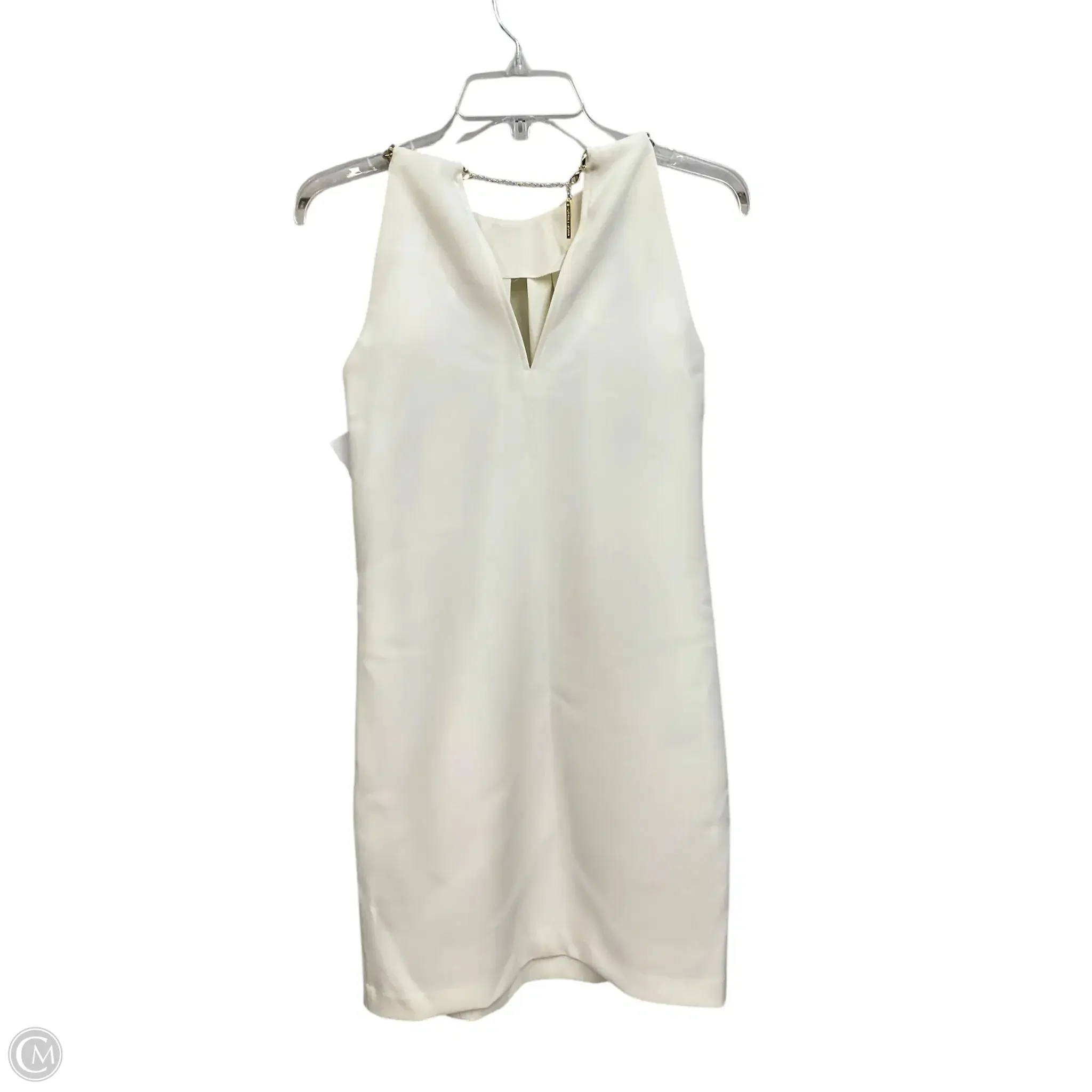 Dress Party Midi By Michael By Michael Kors In Cream, Size: Xs