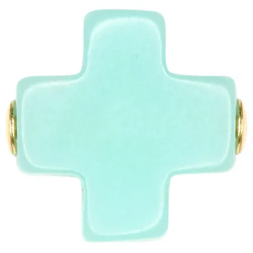 egirl 14" Necklace Gold - Signature Cross Gold Small Mint