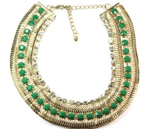 Egyptian Goddess Statement Necklace
