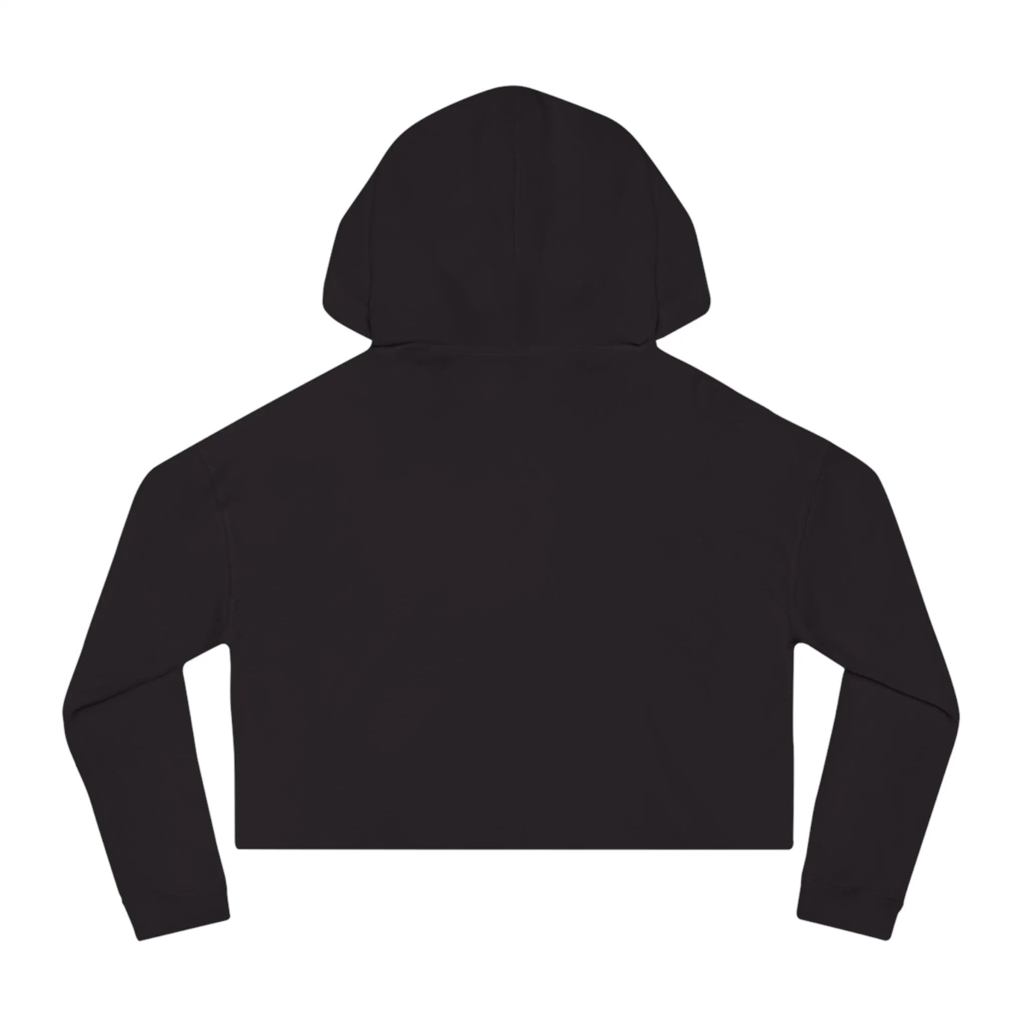 EL423 Purple Teal Bold/ Cropped Hoodie