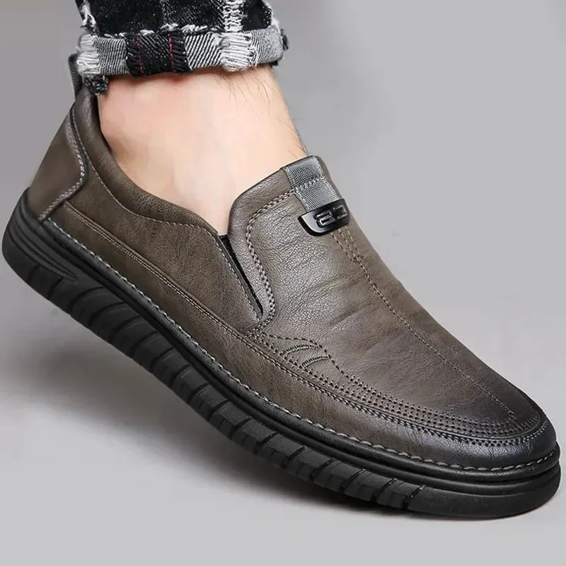 EleganzHerr UrbanEase Lederslipper