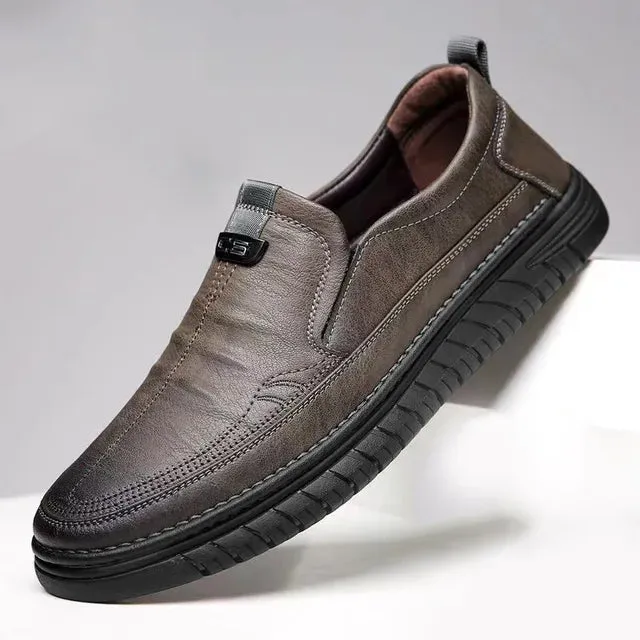 EleganzHerr UrbanEase Lederslipper