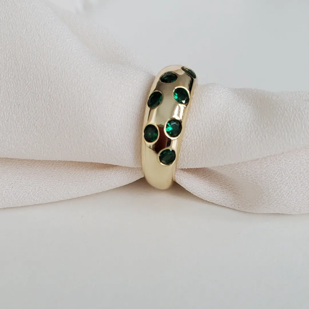 Emerald Queen Ring