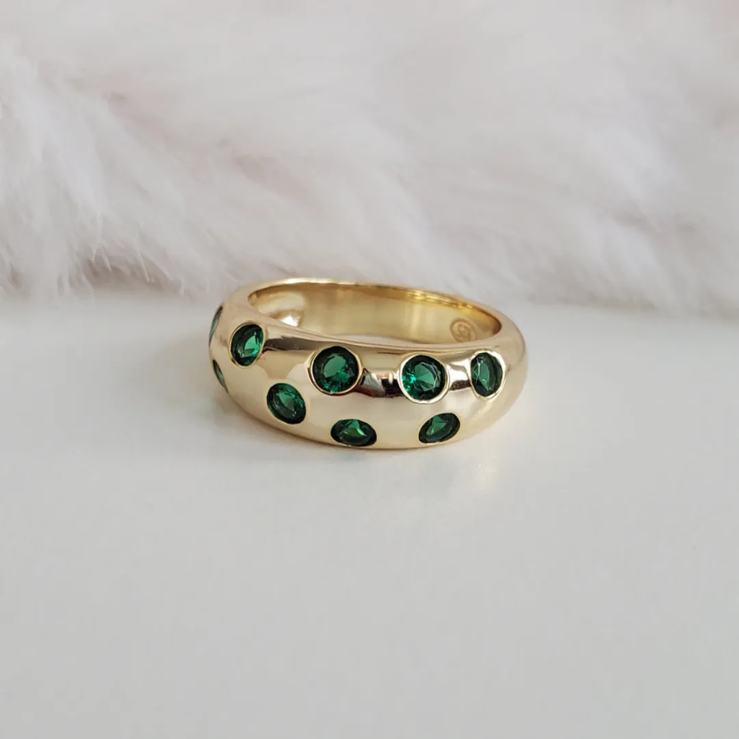 Emerald Queen Ring