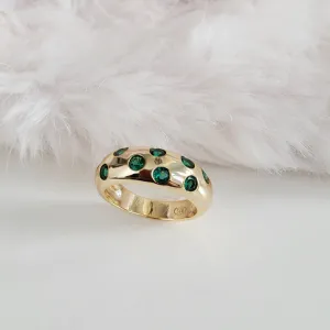 Emerald Queen Ring