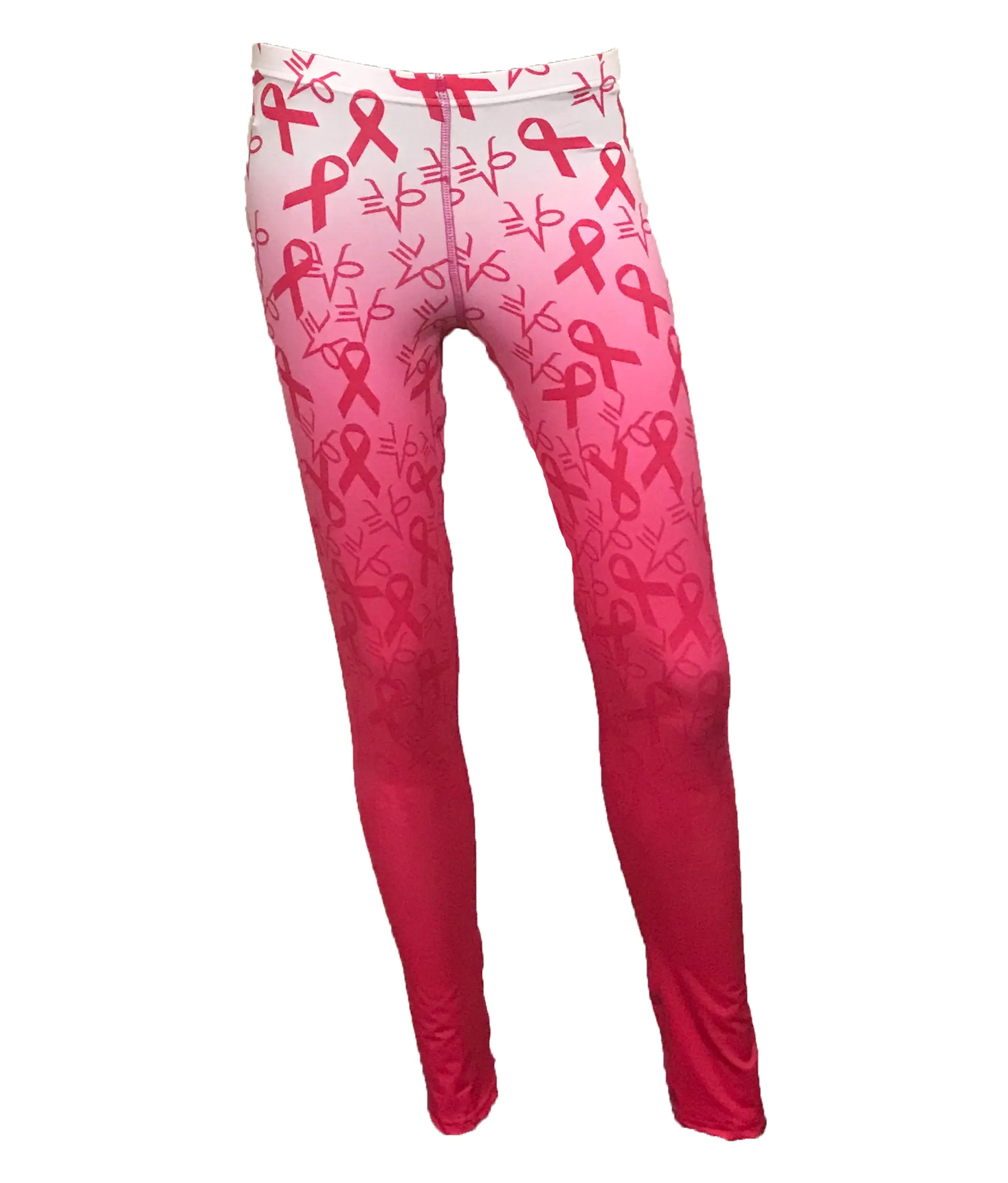 Evo9x HOPE Full Dye Sublimated Compression Leggings Pink/White