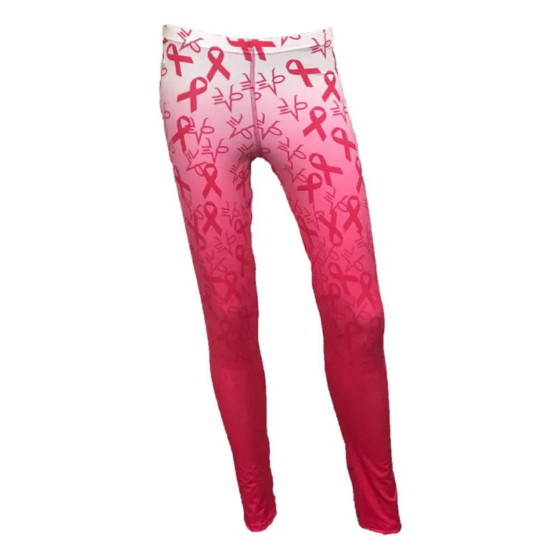 Evo9x HOPE Full Dye Sublimated Compression Leggings Pink/White