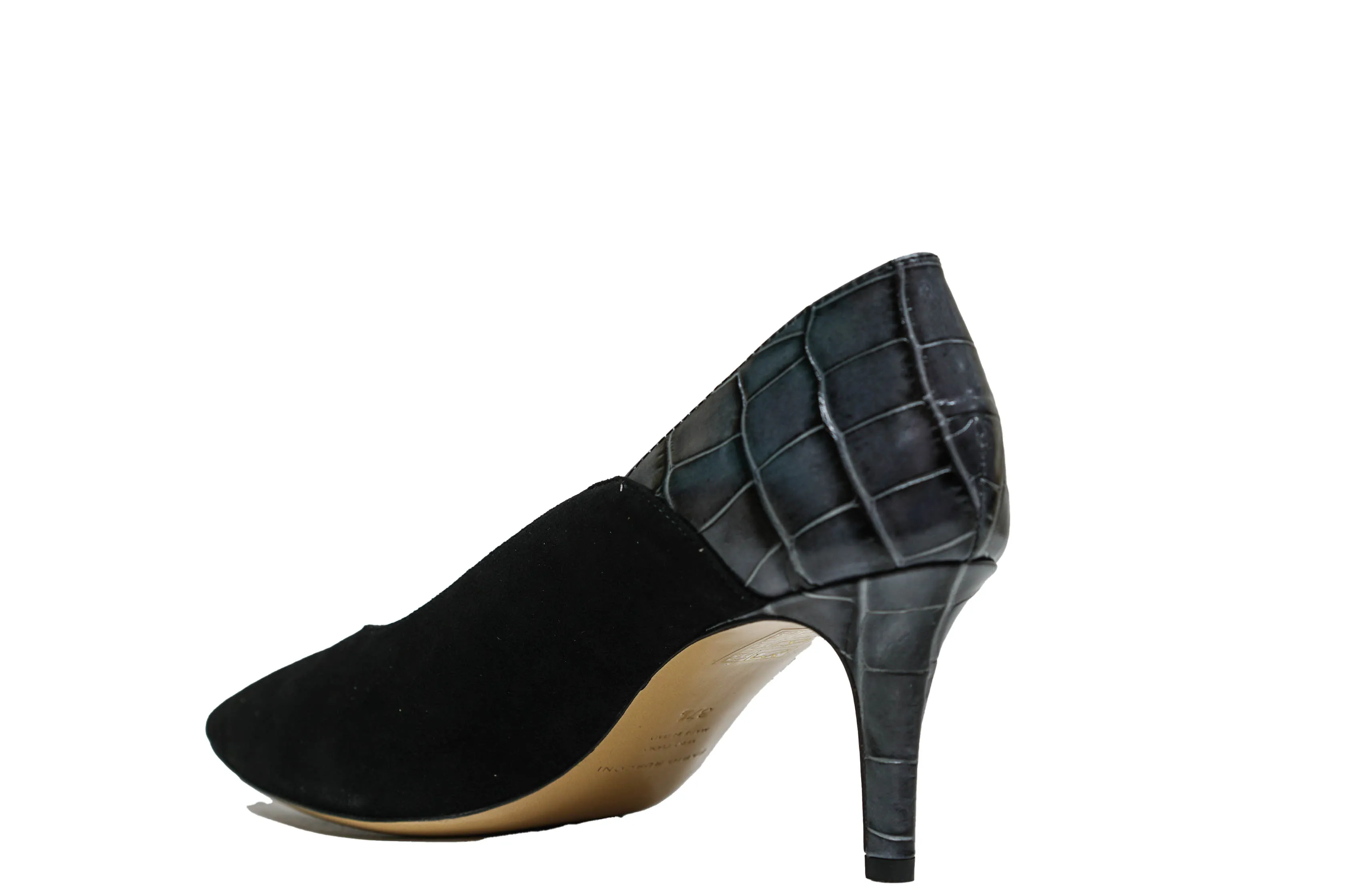 Fabio Rusconi Women’s Black Leather Detailed Heel I1967