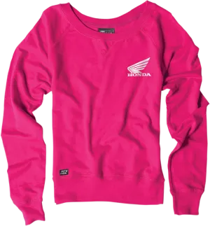 FACTORY EFFEX-APPAREL Women's Honda Crewneck Sweatshirt - Pink